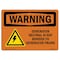 Signmission Safety Sign, OSHA WARNING, 7" Height, Generator Neutral Is Not Bonded With Symbol, Landscape OS-WS-D-710-L-12162 - alternate 1